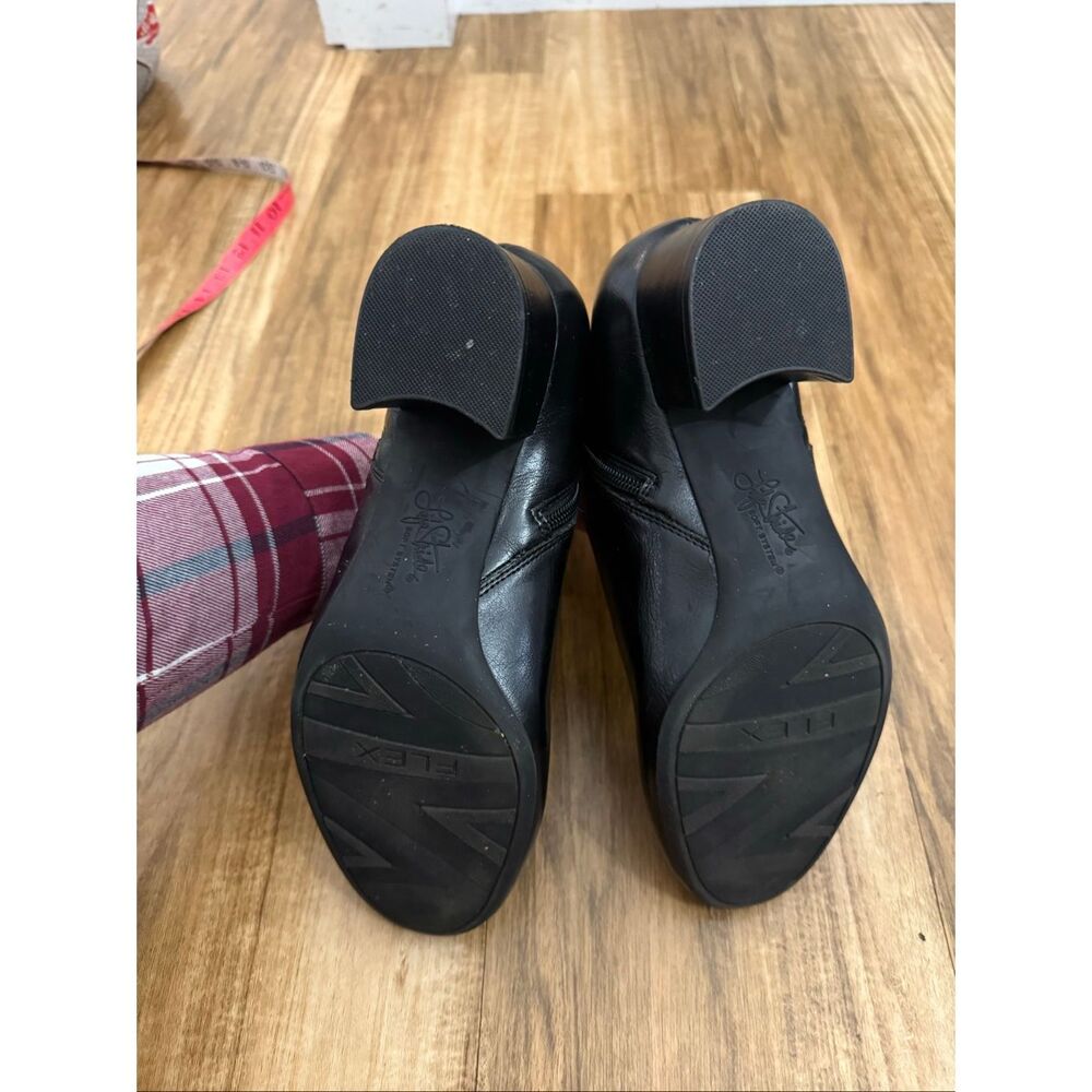 Life Stride Black Tribeca Ankle Boots Size 9 Wide - Picture 5 of 8
